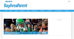 Desktop Screenshot of bayareaparent.com